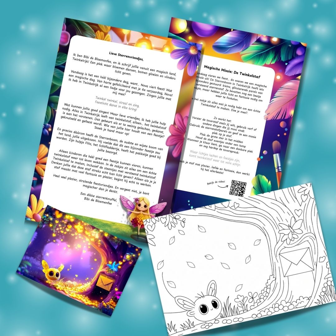 Toverstaf – Knutselpakket Kinderfeestje