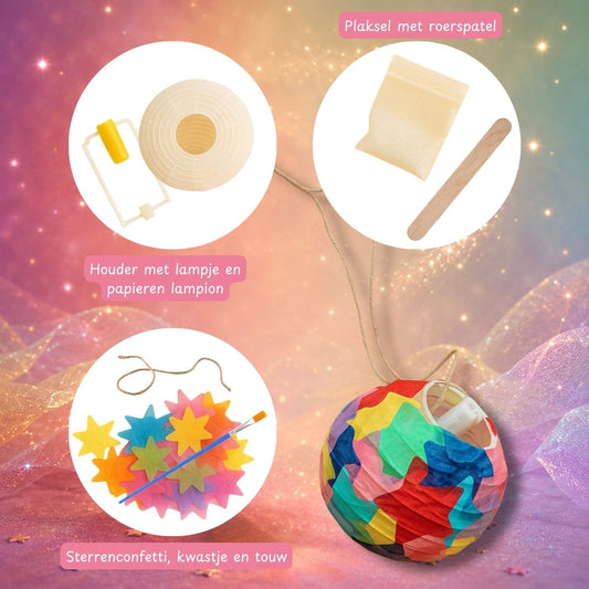 Sterrenlampion – Knutselpakket Kinderfeestje
