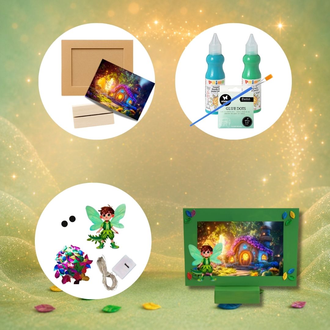 Twinkelraam - knutselpakket Kinderfeest