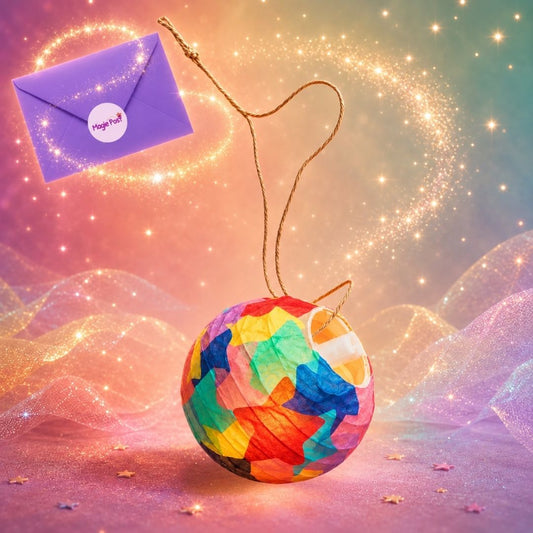 Sterrenlampion, magisch knutselpakket met persoonlijke brief